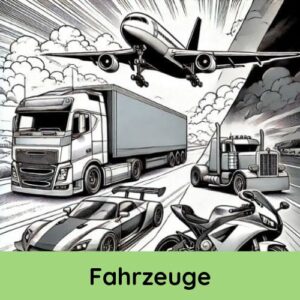 Malvorlagen Fahrzeuge