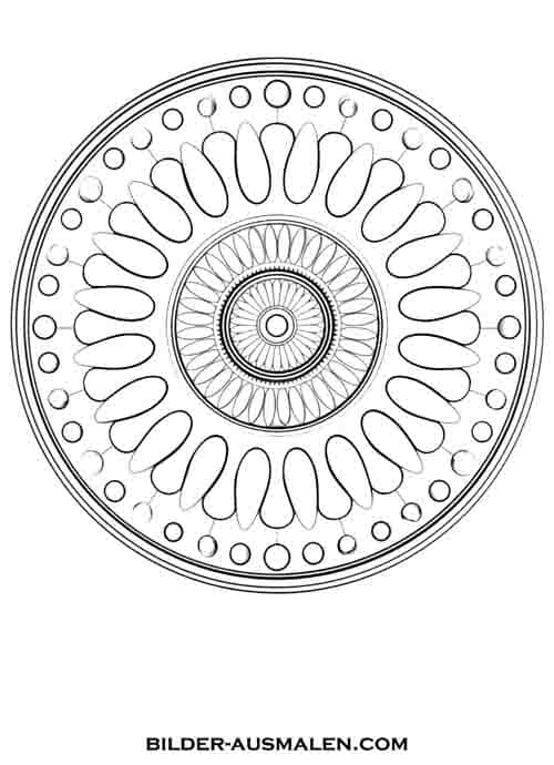 Mandala rund 1