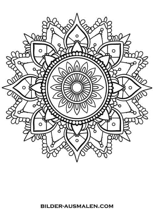 Mandala rund 2