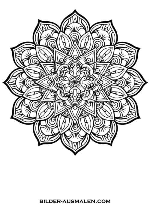 Mandala rund 5