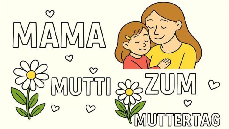 Malvorlagen Mama