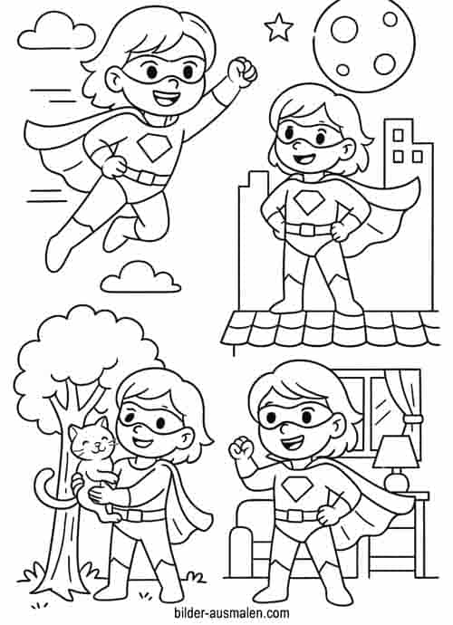 Superhelden-Set