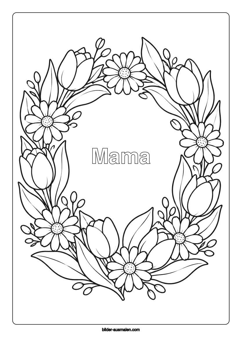 Mama – Blumenkranz