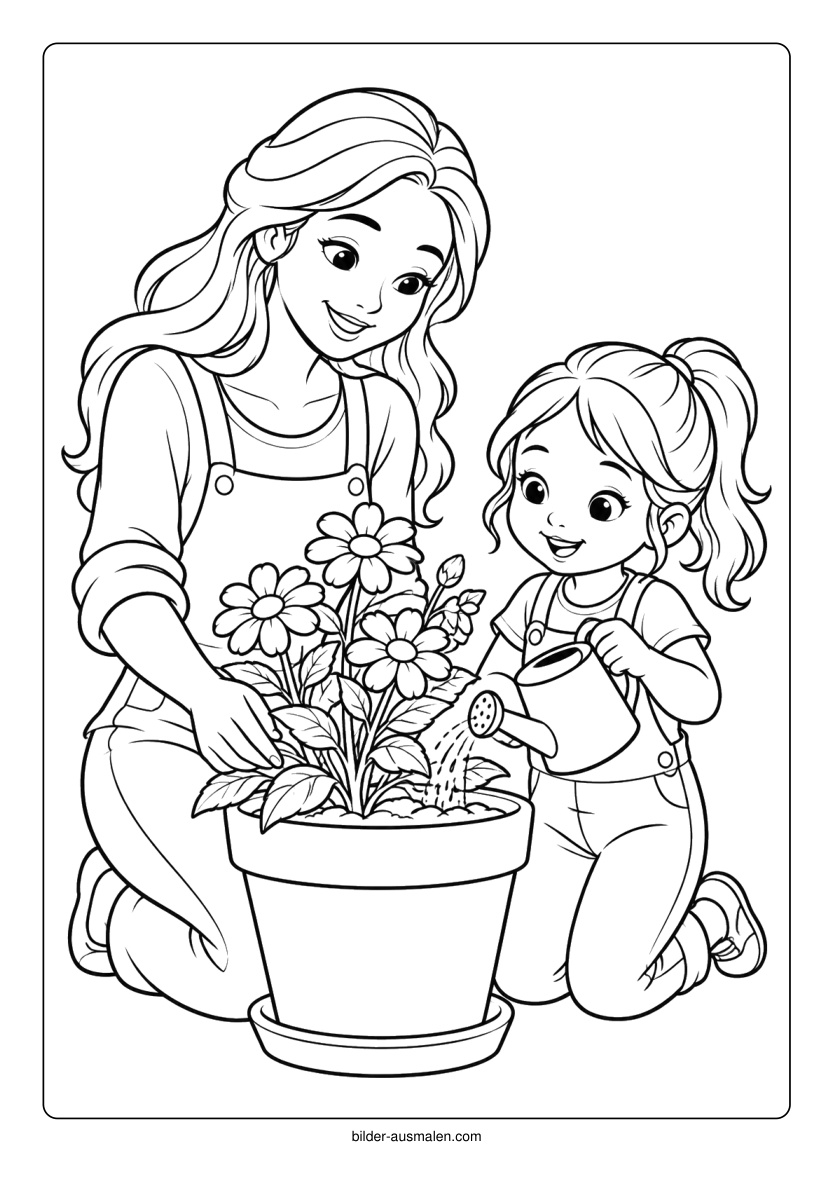 Mama – Gemeinsame Gartenzeit