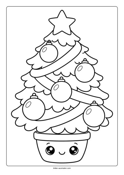 Weihnachtsbaum im Pflanztopf