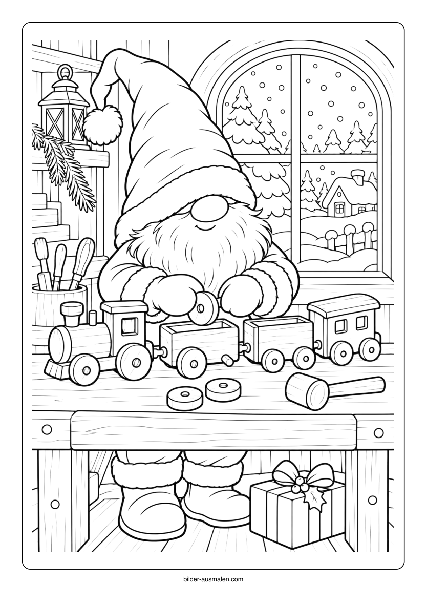 Wichtel-Werkstatt 4 – Spielzeugeisenbahn bauen